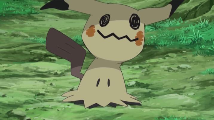 Picture of Mimikyuu from the Pokemon anime.